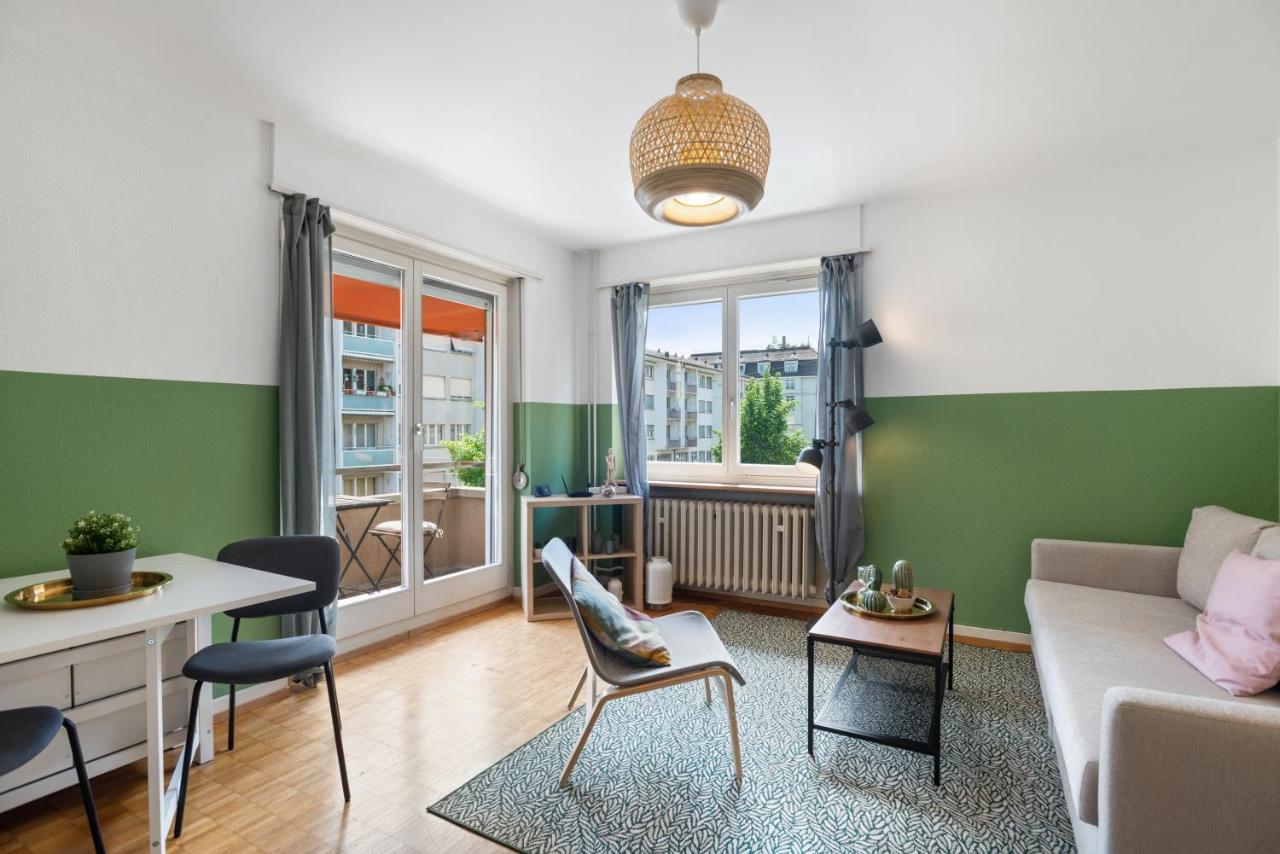 Cozy Apartment In The Heard Of Zurich Sonnegg Eksteriør billede